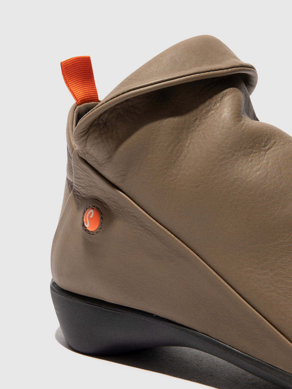 Zip Up Ankle Boots FARAH805SOF SLUDGE