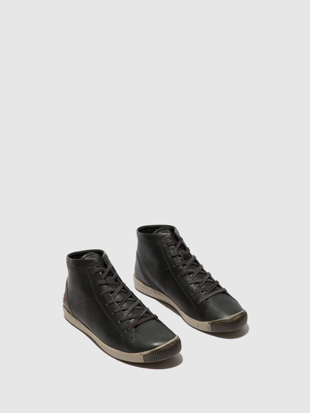 Lace-up Ankle Boots ISLEEN268SOF ANTHRACITE W/Gray Sole