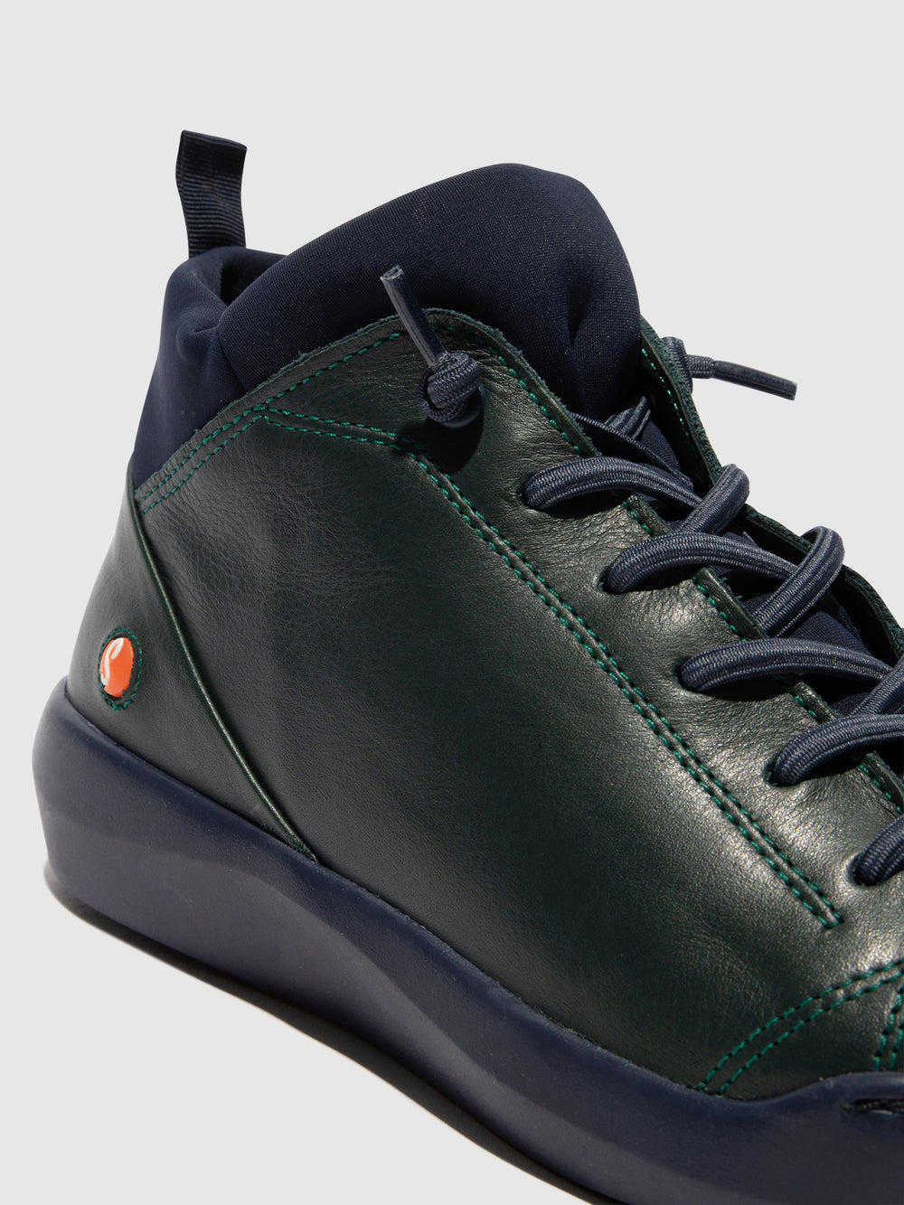 Lace-up Trainers BIEL549SOF FOREST GREEN W/NAVY NEOPRENE