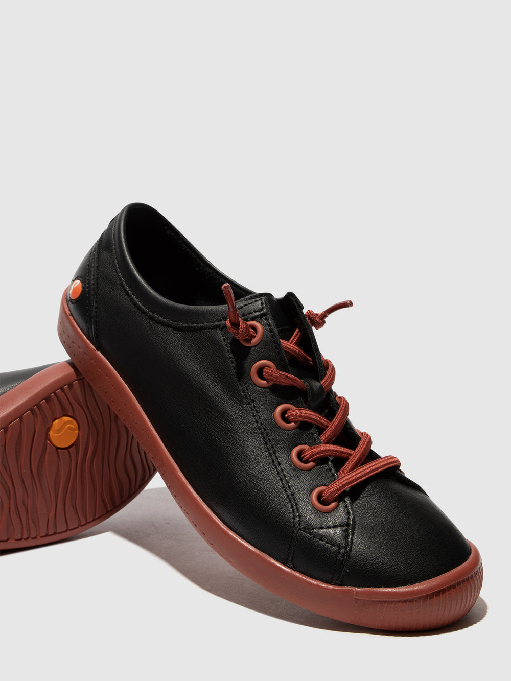 Lace-up Trainers ISLAII557SOF BLACK W/Brick Sole