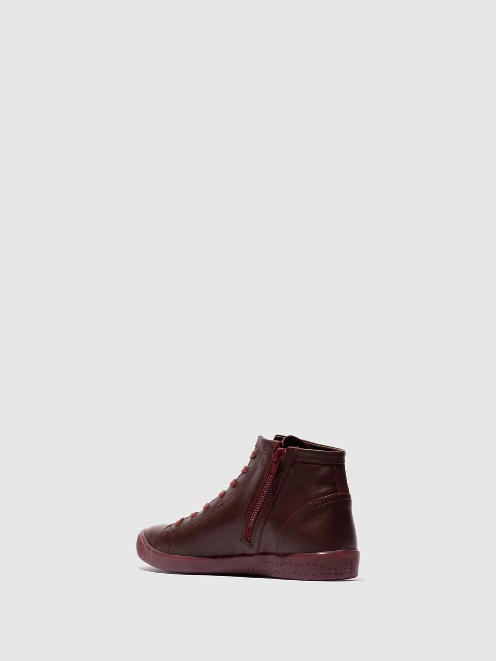 Lace-up Ankle Boots IBBI653SOF DK. RED (OXBLOOD SOLE)