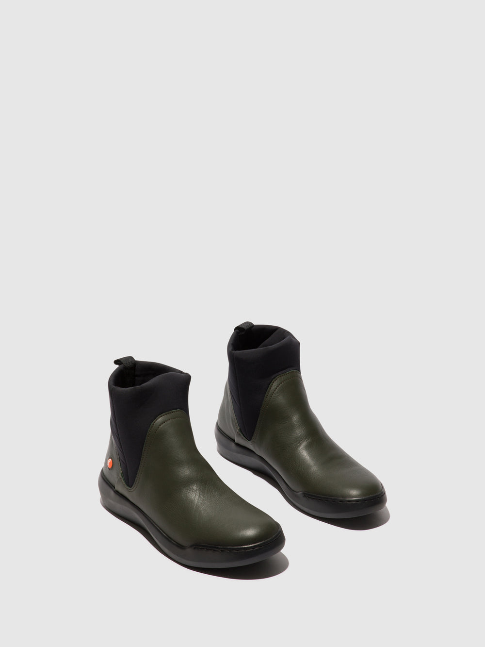 Chelsea Ankle Boots BETH655SOF MILITARY W/ BLACK NEOPRENE