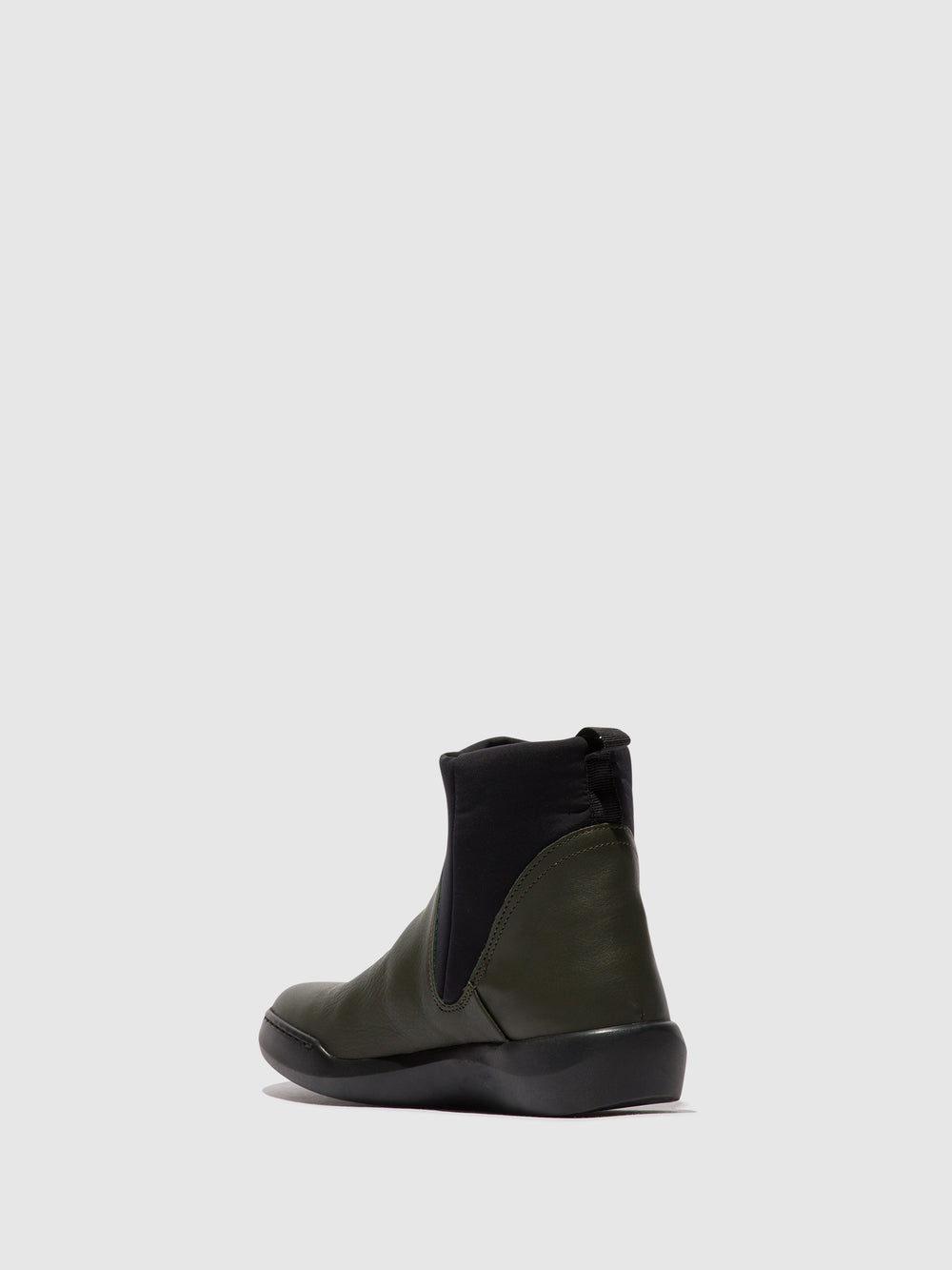 Chelsea Ankle Boots BETH655SOF MILITARY W/ BLACK NEOPRENE