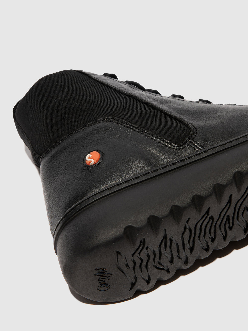 Lace-up Ankle Boots EDIN713SOF BLACK/BLACK NEOPRENE