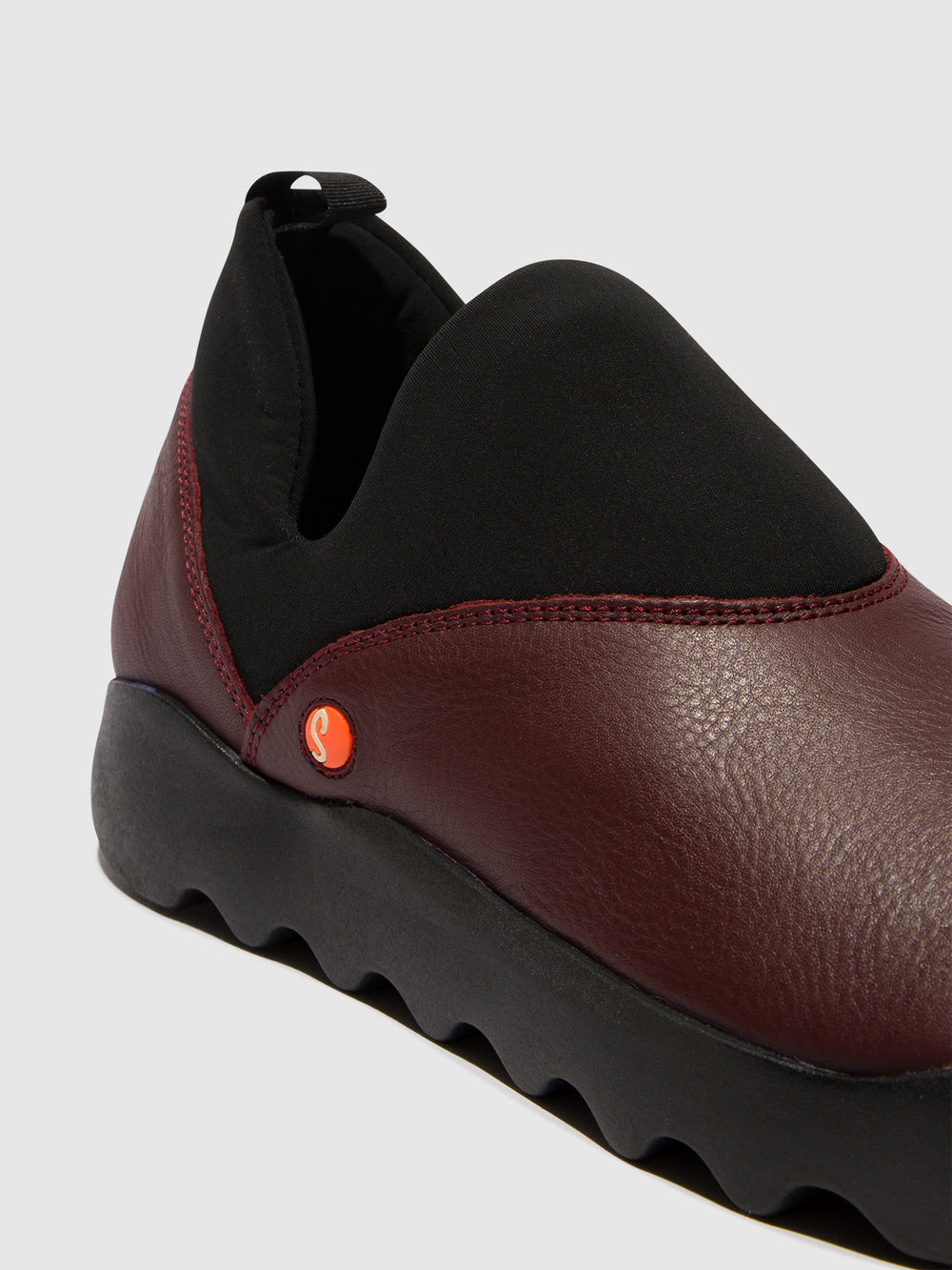 Slip-on Trainers WITI724SOF DK. RED W/BLACK NEOPRENE