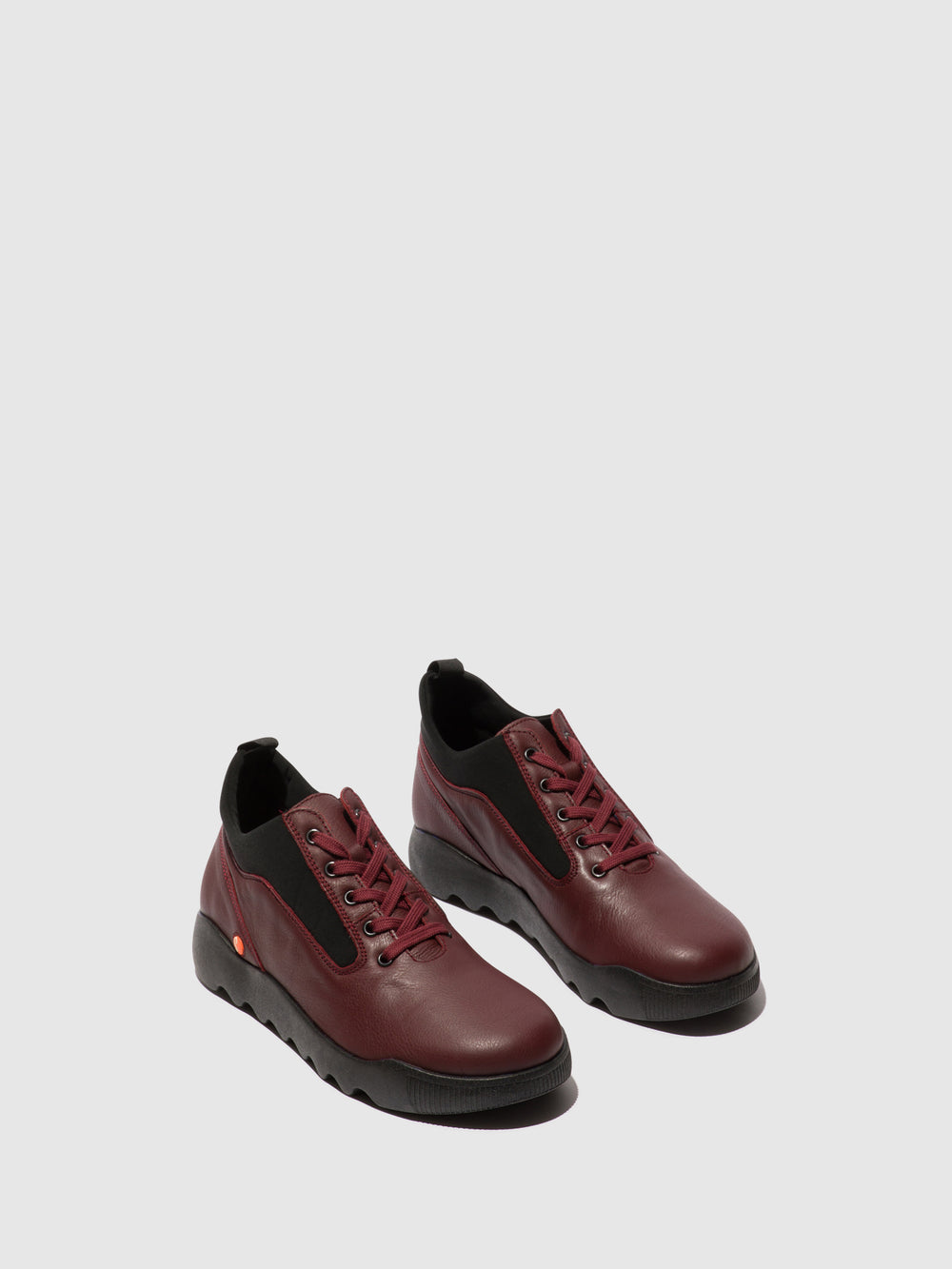 Lace-up Trainers WHAZ725SOF DK. RED W/BLACK NEOPRENE