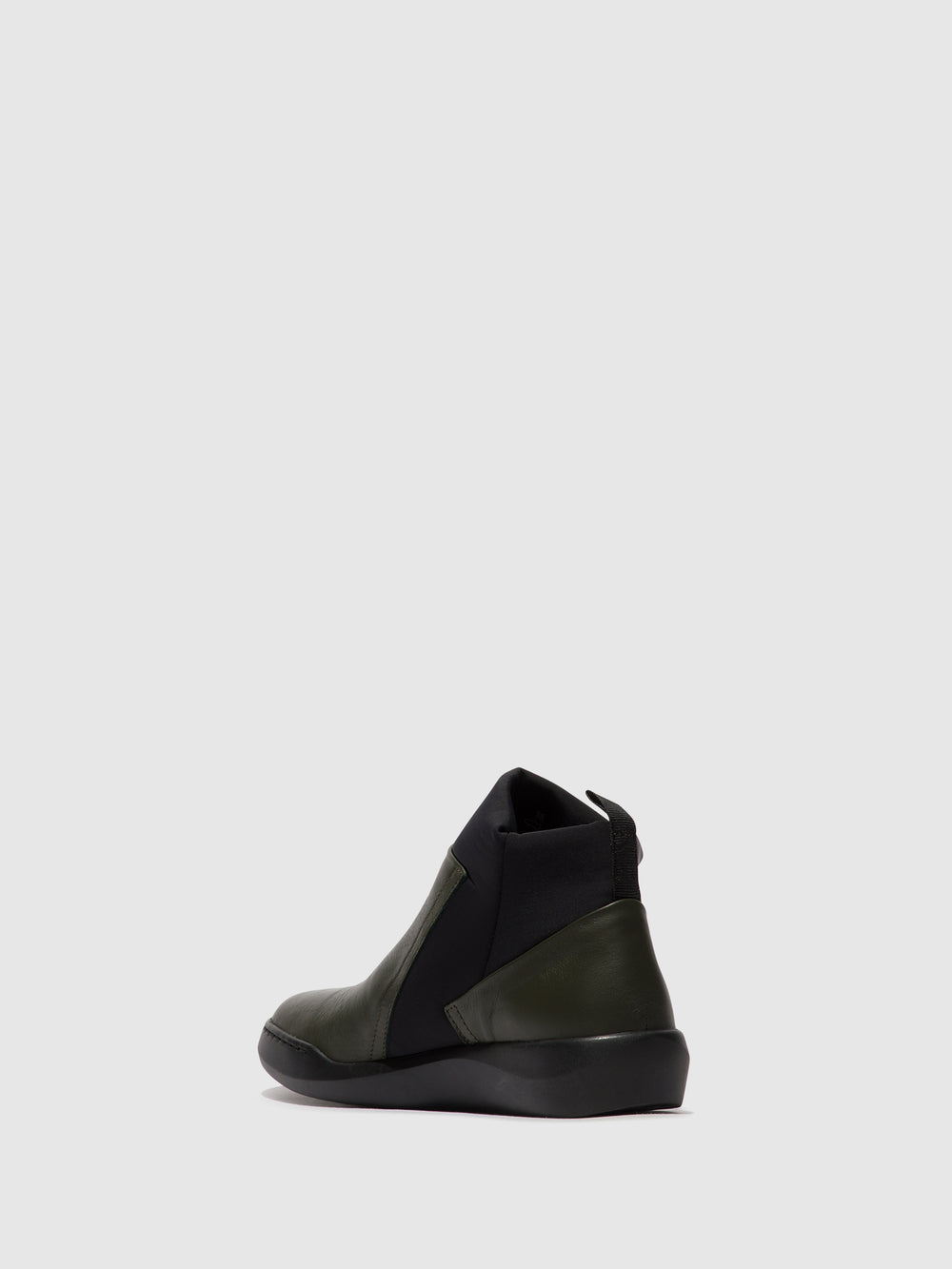 Slip-on Ankle Boots BLEI727SOF MILITARY W/BLACK NEOPRENE