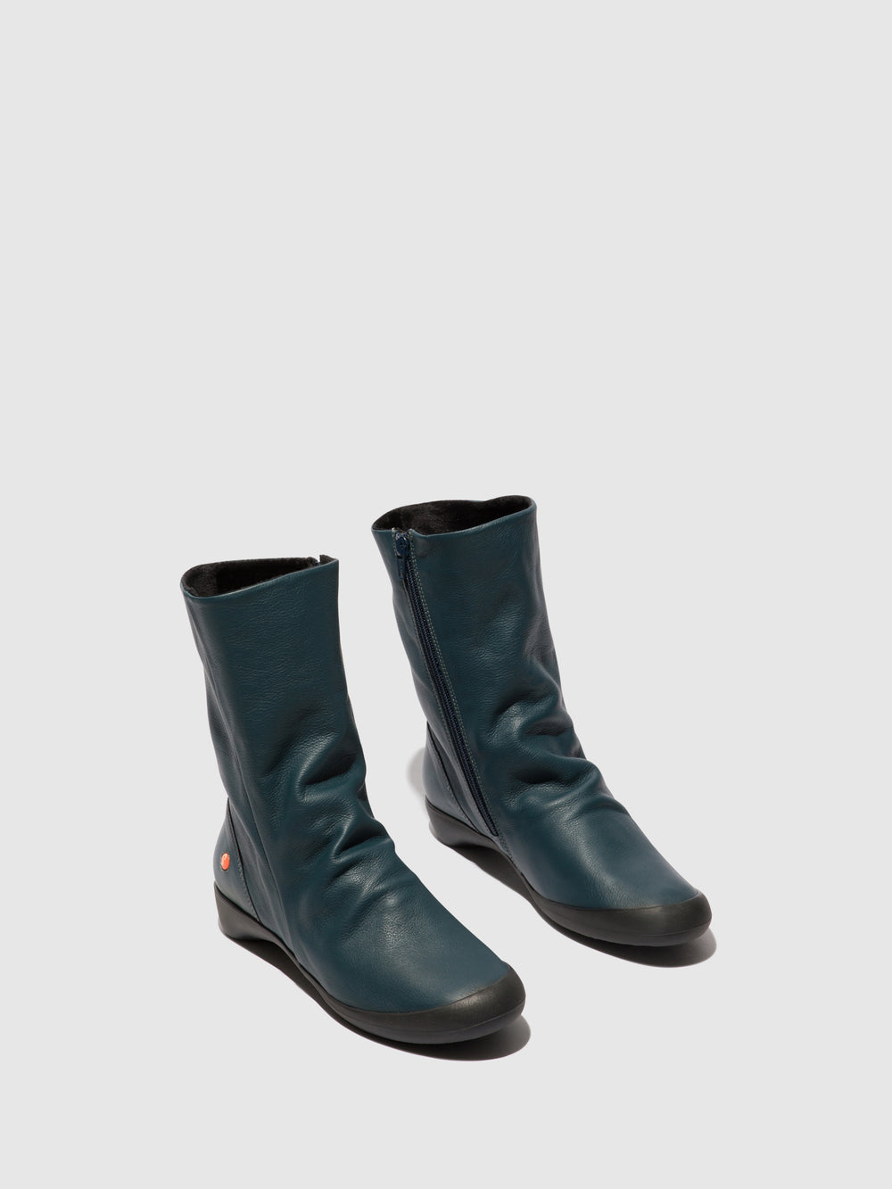 Zip Up Boots FOLEY733SOF DENIM
