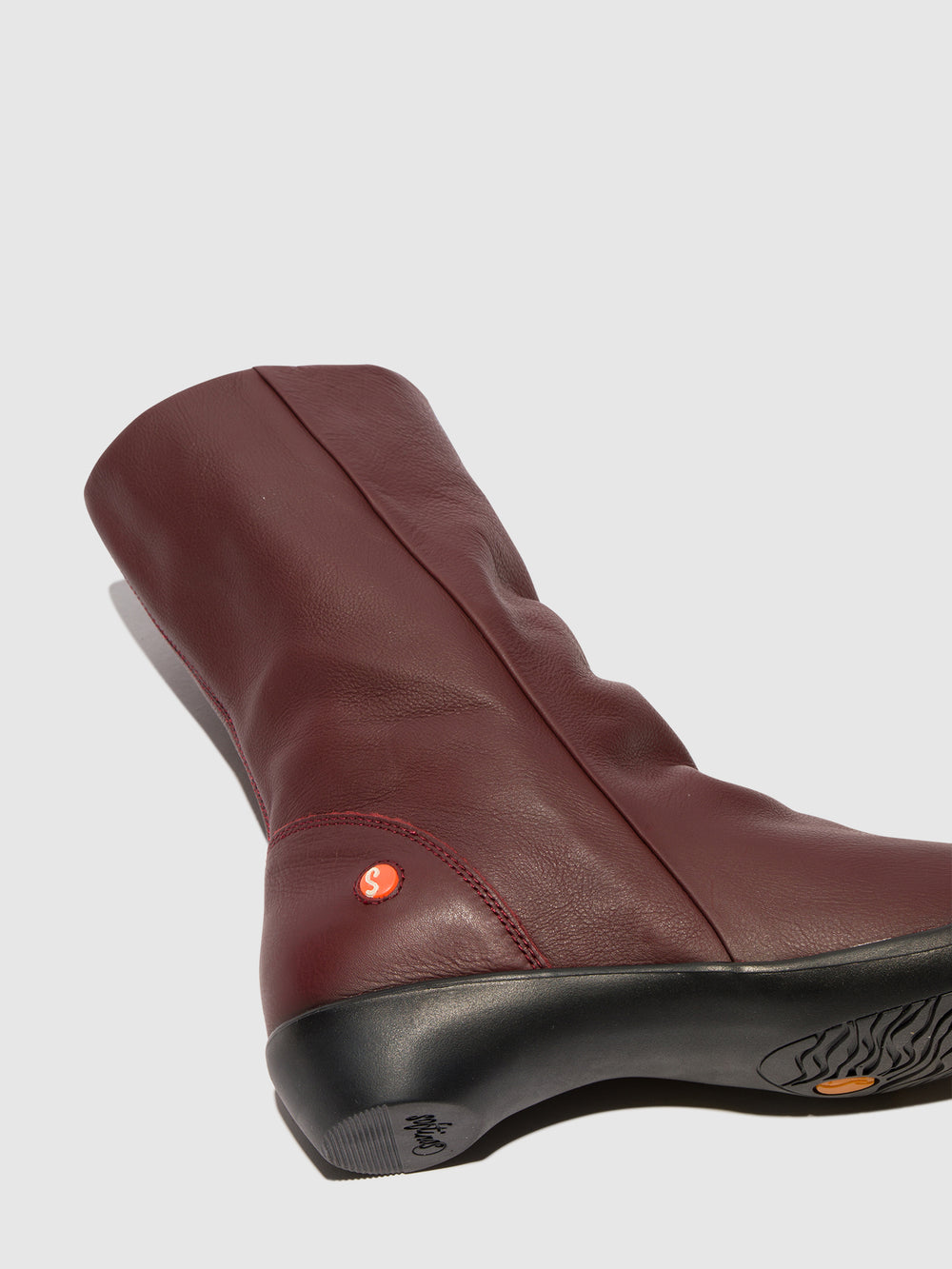 Zip Up Boots FOLEY733SOF DK. RED