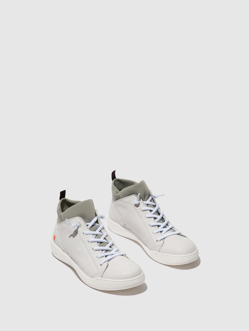 Elasticated Ankle Boots BIEL549SOF WHITE