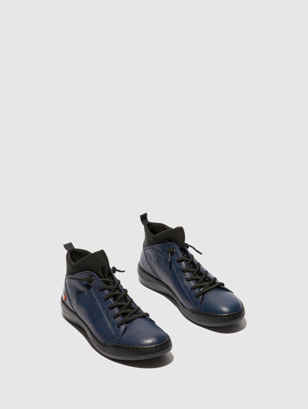 Lace-up Ankle Boots BIEL549SOF NAVY/BLACK NEOPRENE