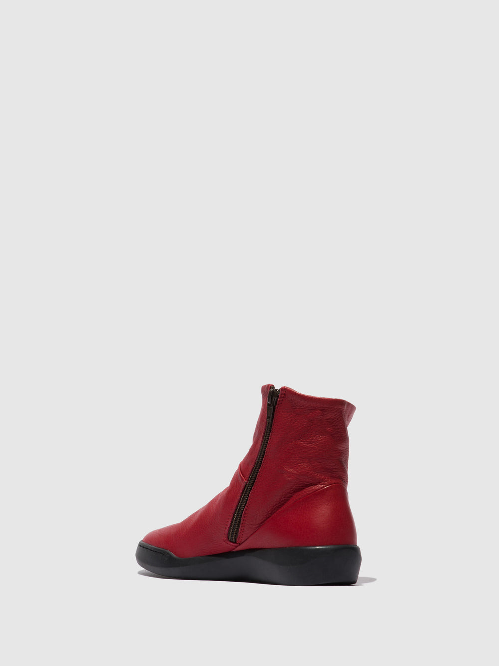 Zip Up Boots BLER550SOF RED