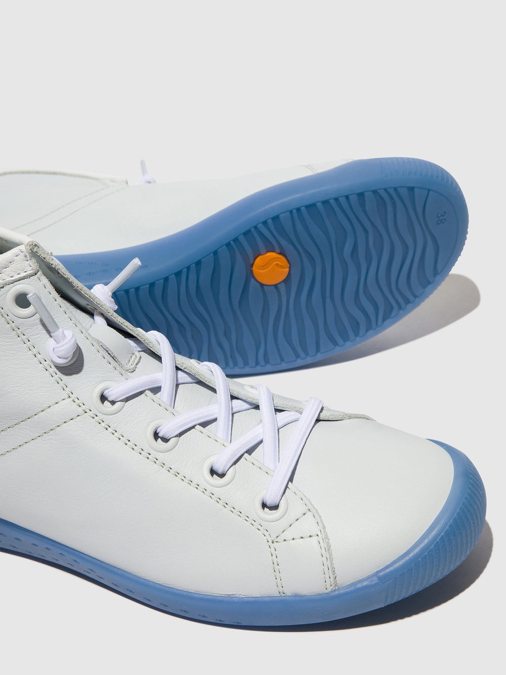 Elasticated Ankle Boots ISLEEN586SOF LIGHT BLUE (BLUE SOLE)