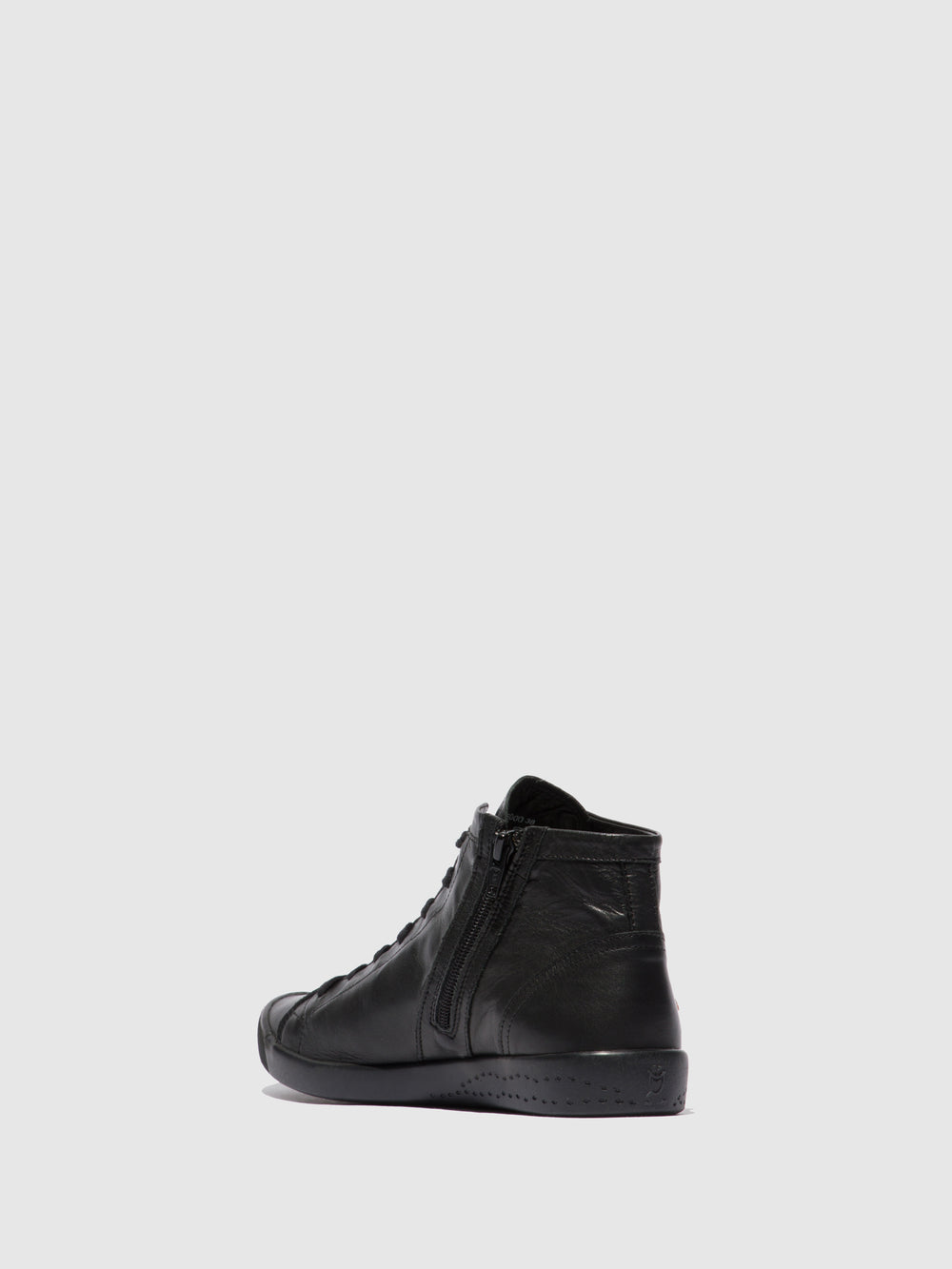 Zip Up Ankle Boots IBBI653SOF BLACK