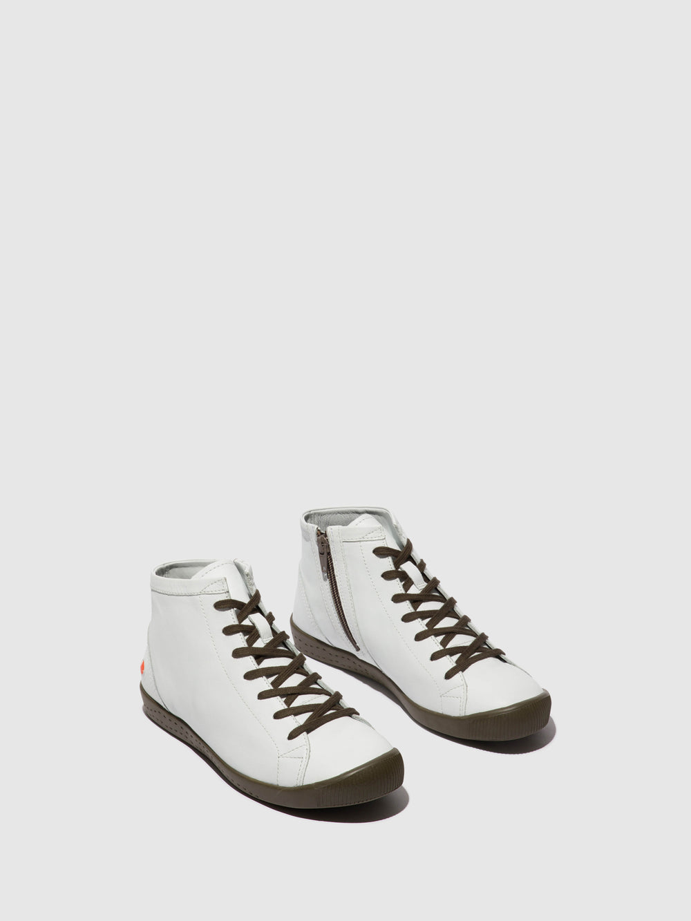 Zip Up Boots IBBI653SOF White