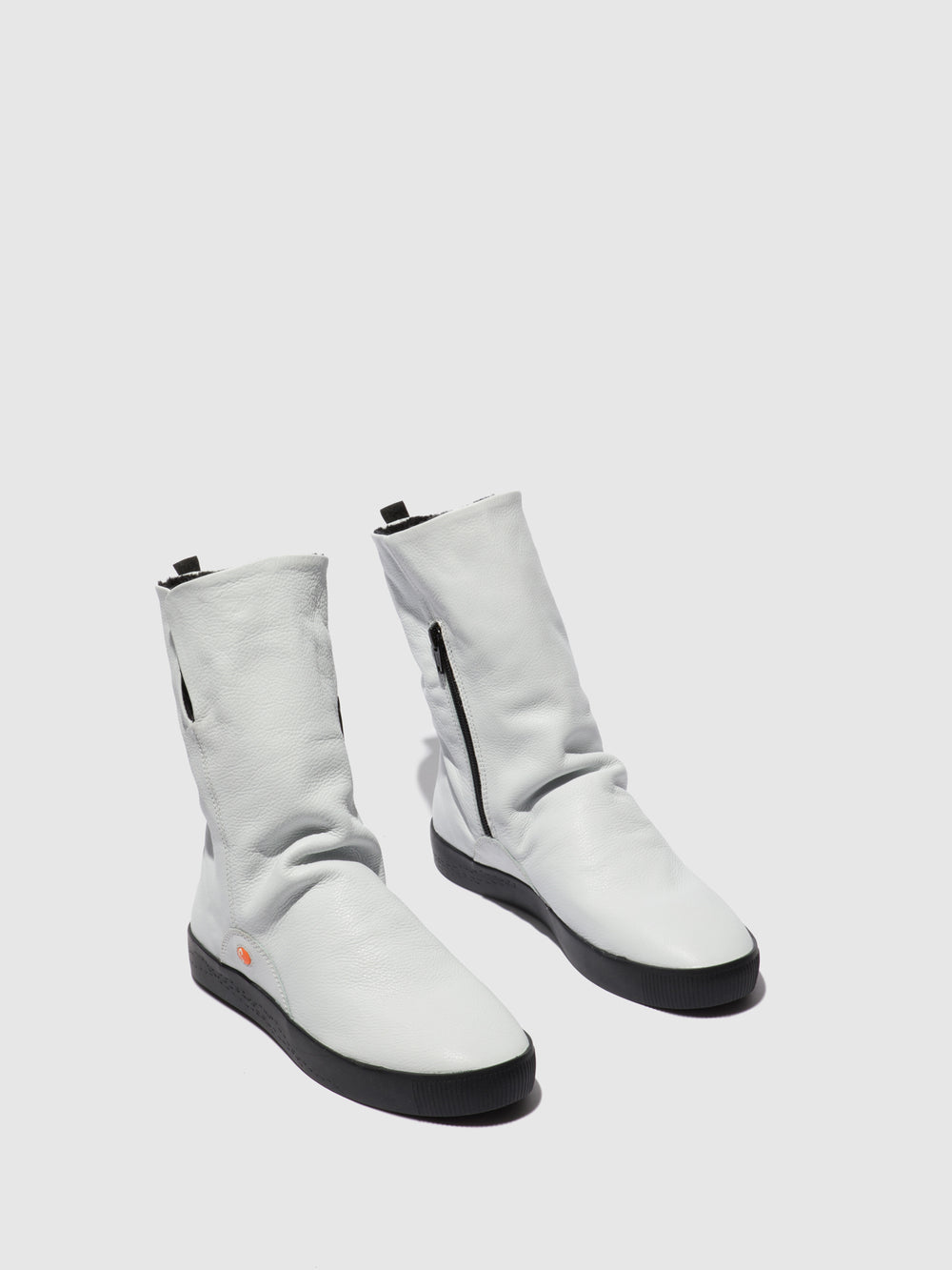 Zip Up Boots SIAH663SOF WHITE