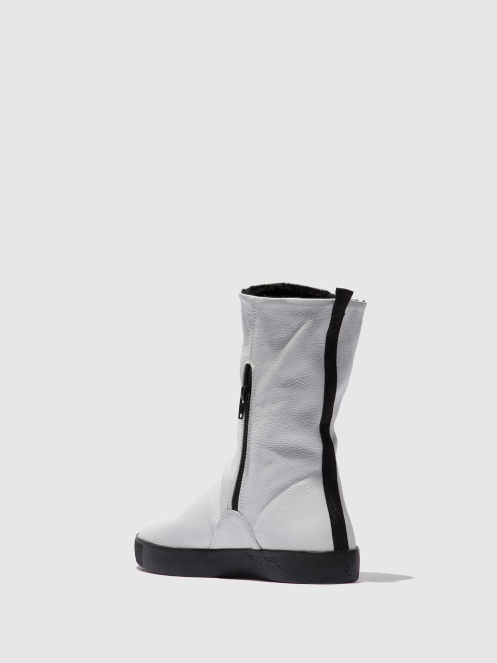 Zip Up Boots SIAH663SOF WHITE