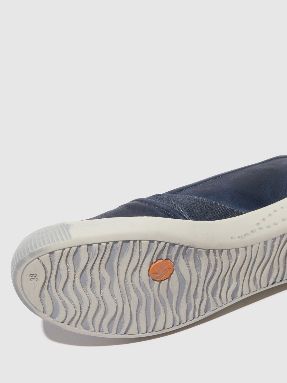 Elasticated Ballerinas ILSA676SOF NAVY