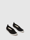 Elasticated Ballerinas LALI694SOF BLACK