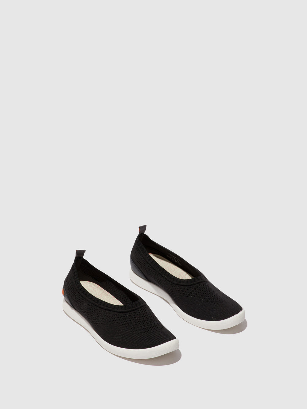 Elasticated Ballerinas LALI694SOF BLACK