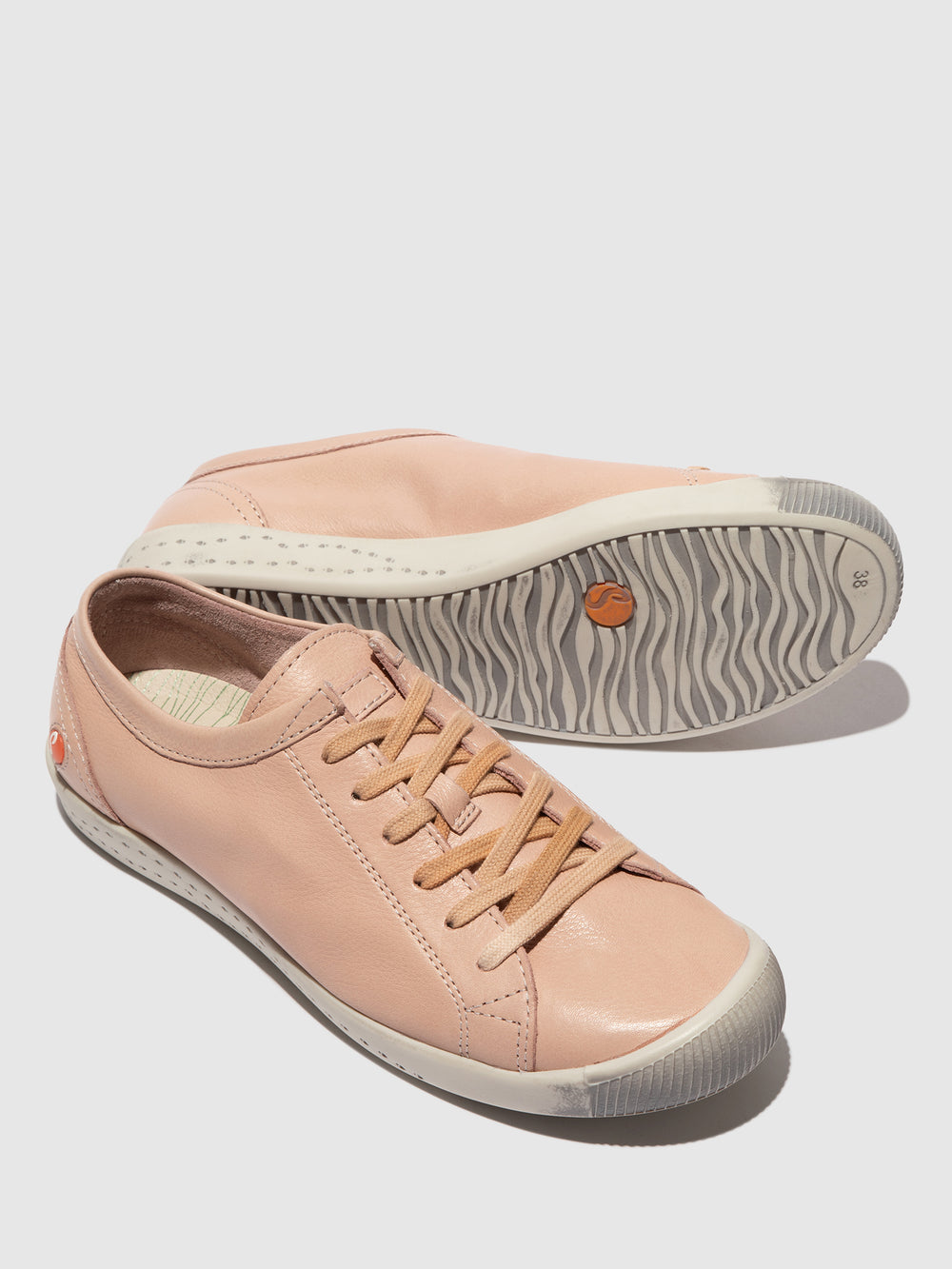 Lace-up Trainers ISLA154SOF NUDE PINK