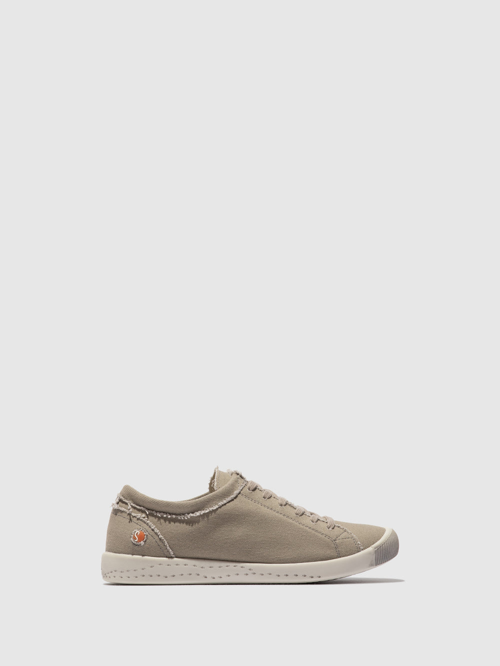 Lace-up Trainers ISLA154SOF RECYCLED COTTON GREY