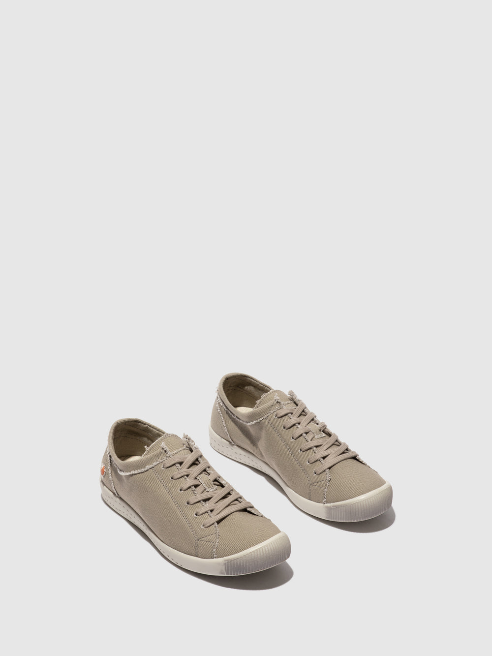 Lace-up Trainers ISLA154SOF RECYCLED COTTON GREY