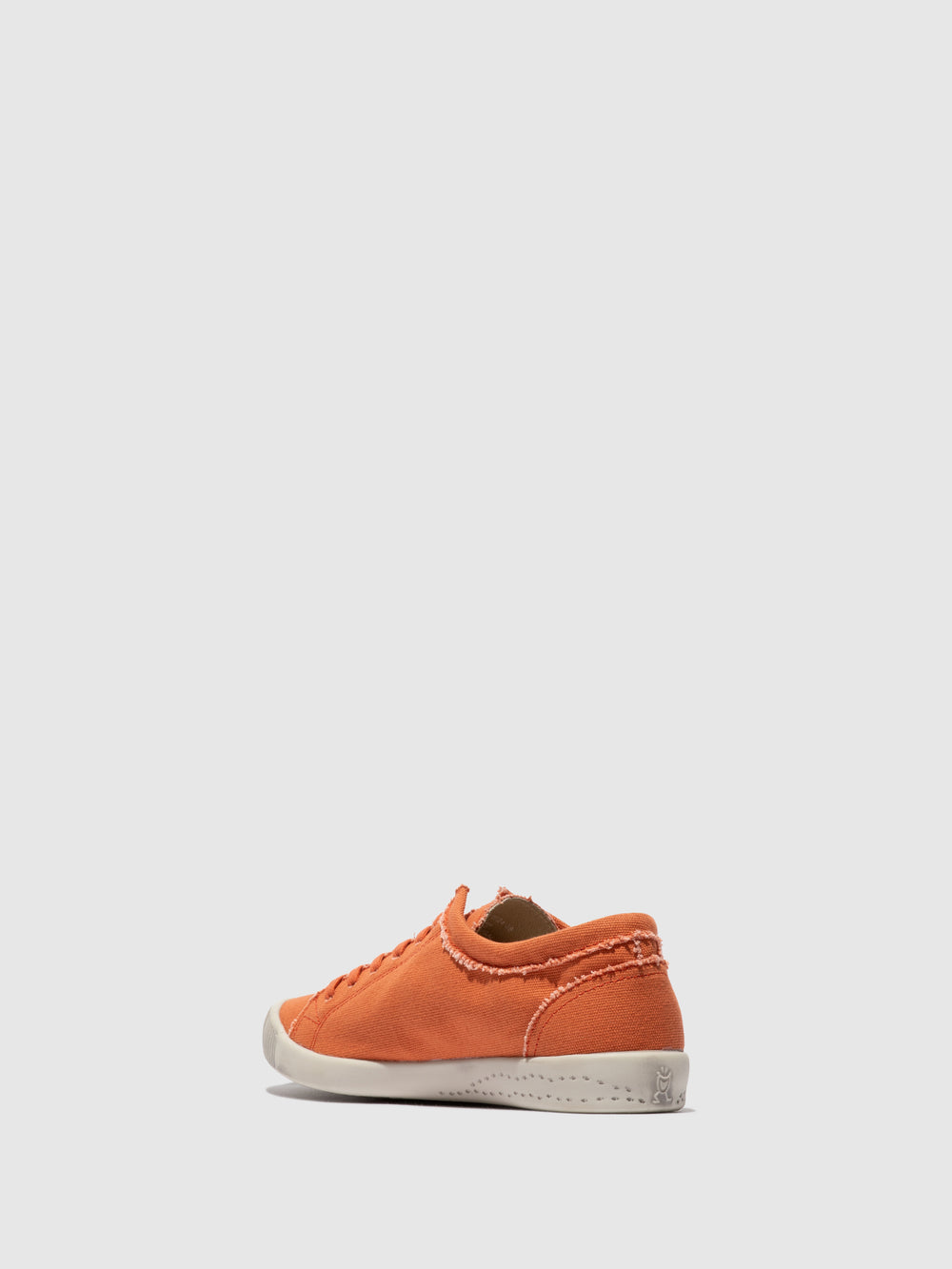 Lace-up Trainers ISLA154SOF RECYCLED COTTON ORANGE