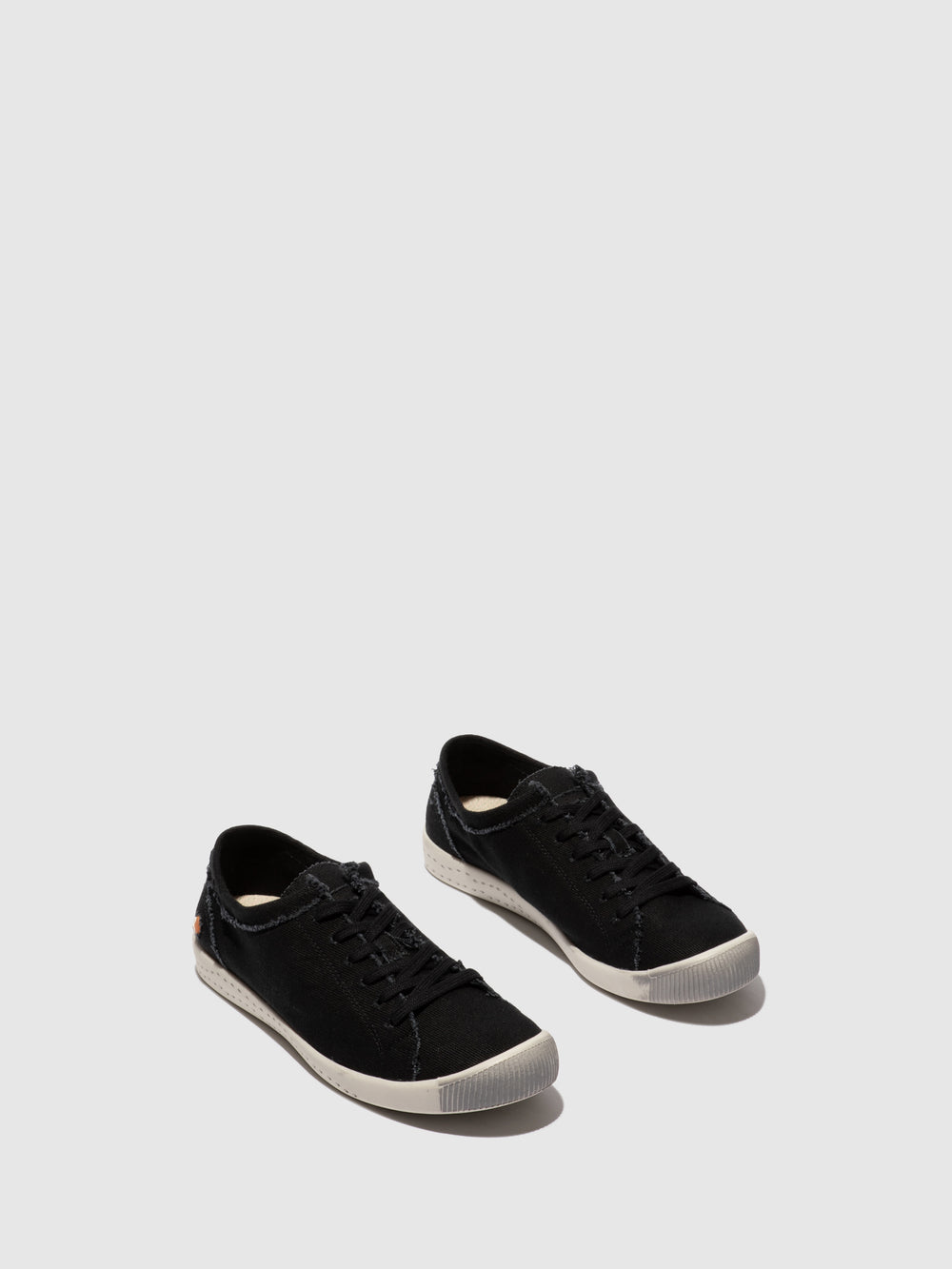 Lace-up Trainers ISLA154SOF RECYCLED COTTON BLACK
