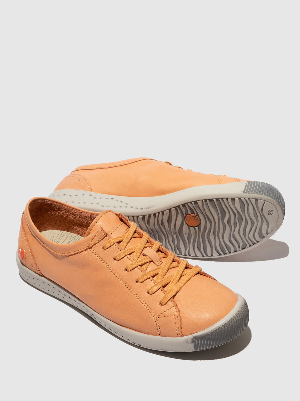 Lace-up Trainers ISLA154SOF ORANGE - Softinos