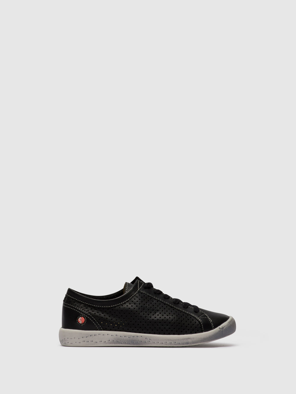 Lace-up Trainers ICA388SOF SMOOTH BLACK