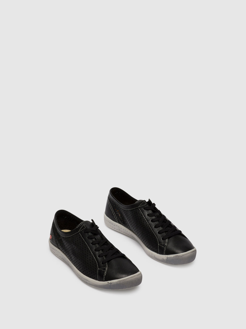 Lace-up Trainers ICA388SOF SMOOTH BLACK