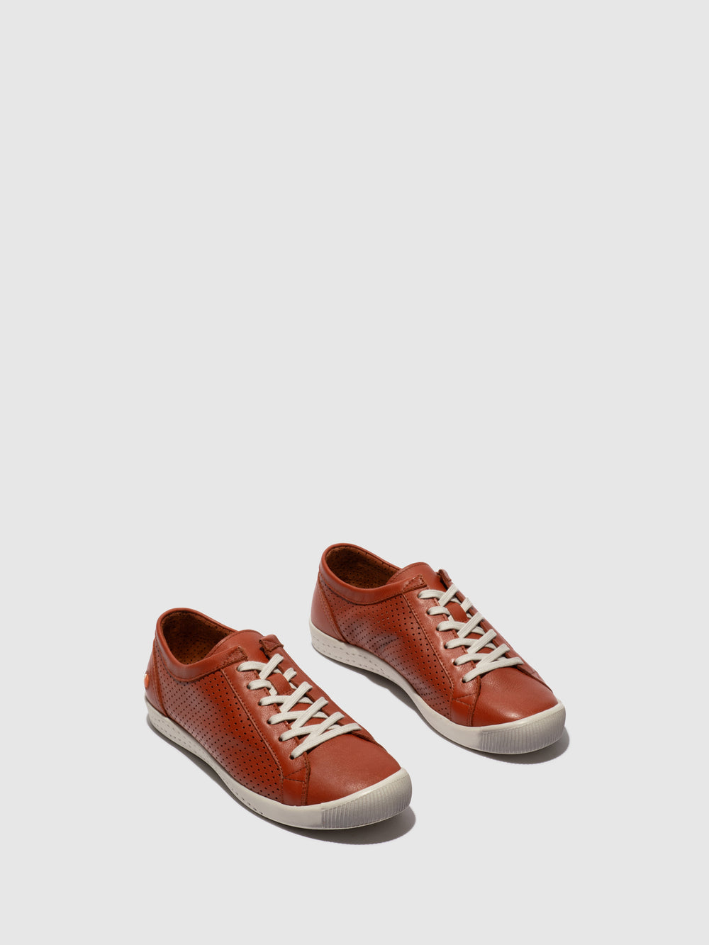 Lace-up Trainers ICA388SOF BRICK BROWN