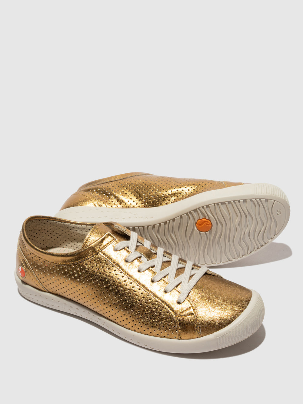 Lace-up Trainers ICA388SOF LAMINATO BRONZE