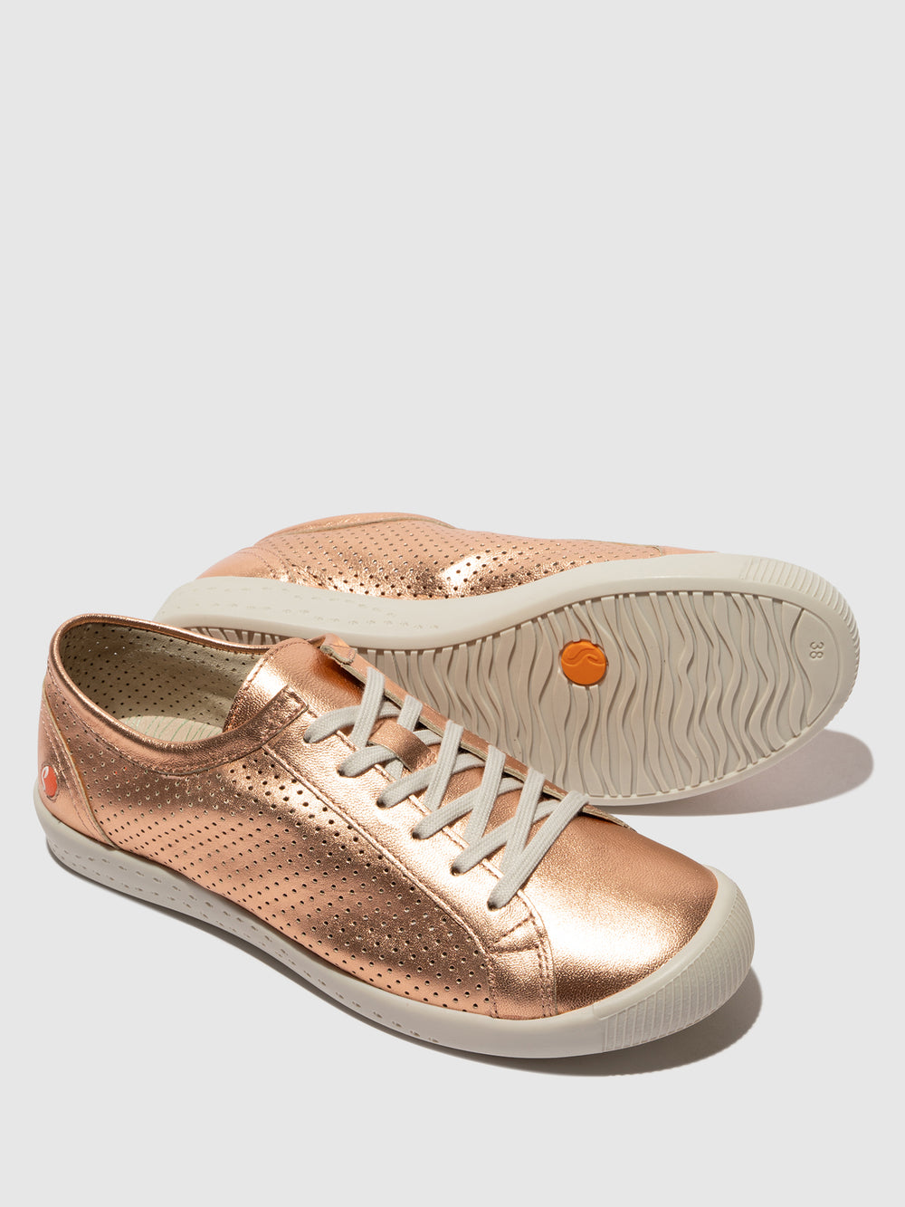 Lace-up Trainers ICA388SOF LAMINATO ROSE