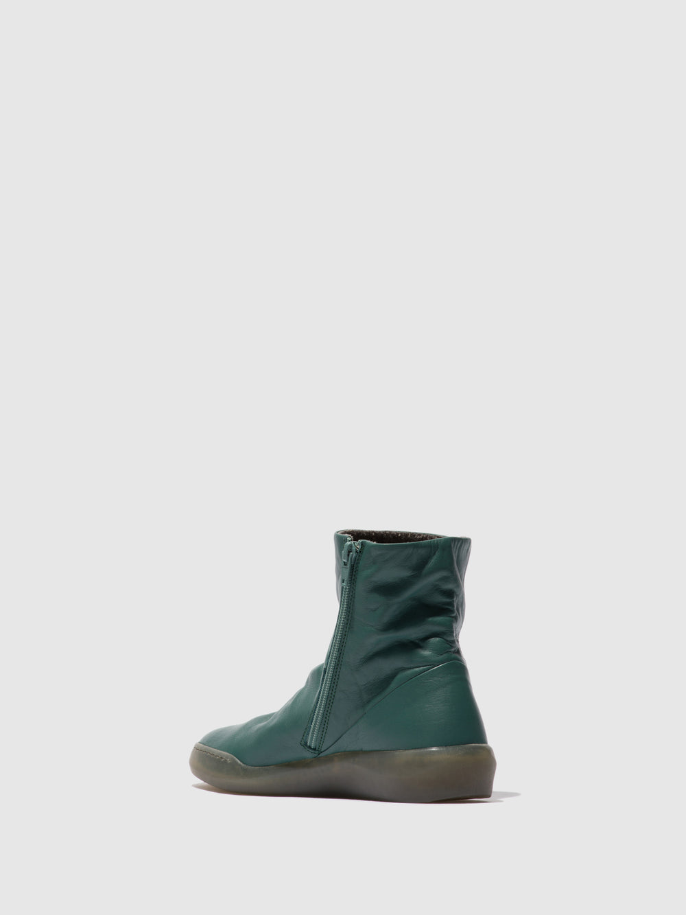 Zip Up Ankle Boots BLER550SOF TEAL