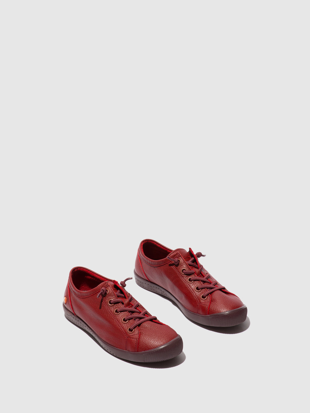 Lace-up Trainers ISLAII557SOF RED W/ DK.RED SOLE