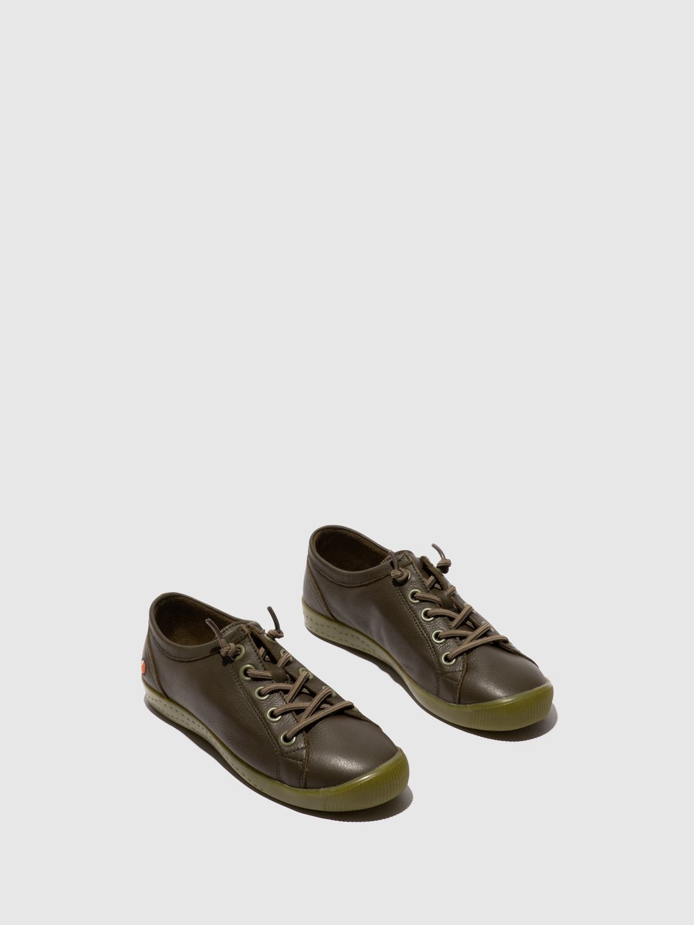 Lace-up Trainers ISLAII557SOF ARMY GREEN W/GREEN SOLE
