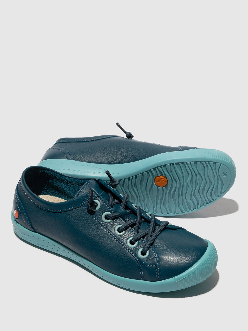 Lace-up Trainers ISLAII557SOF BLUE DENIM W/AQUA SOLE