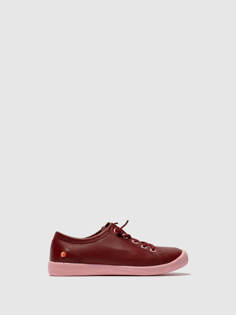 Lace-up Trainers ISLAII557SOF RED W/PINK SOLE
