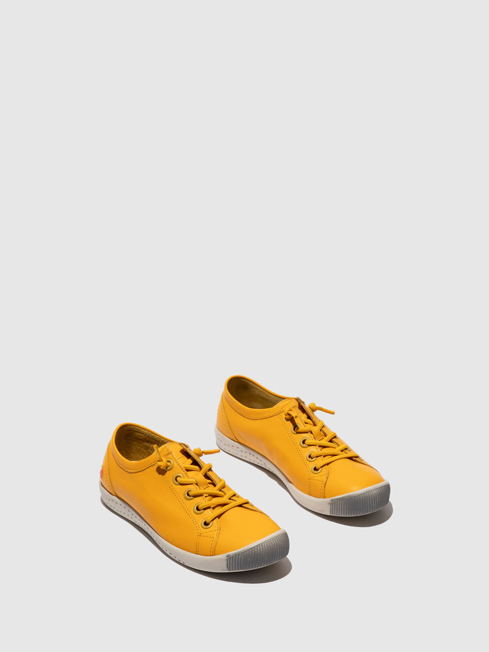 Lace-up Trainers ISLAII557SOF MUSTARD - Softinos