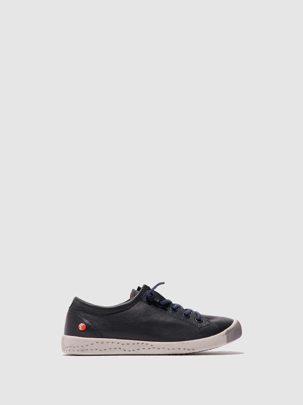 Lace-up Trainers ISLAII557SOF NAVY LEATHER - Softinos