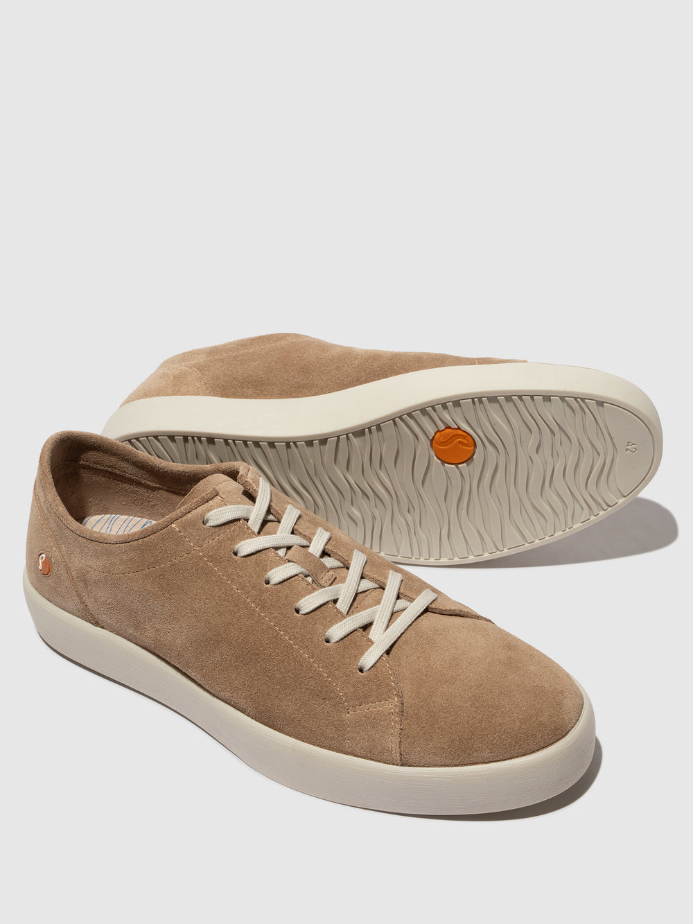 Lace-up Trainers ROSS594SOF SUEDE TAUPE