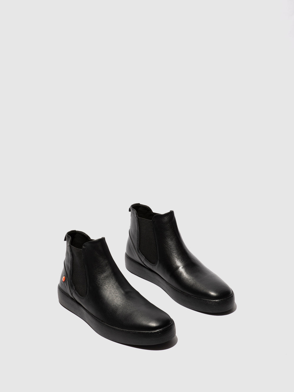Chelsea Ankle Boots RYKE611SOF BLACK LEATHER