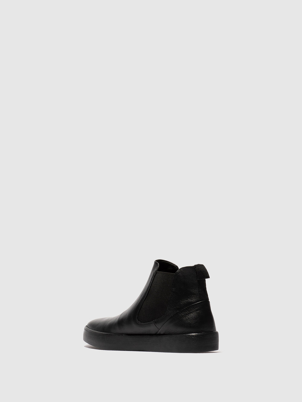 Chelsea Ankle Boots RYKE611SOF BLACK LEATHER