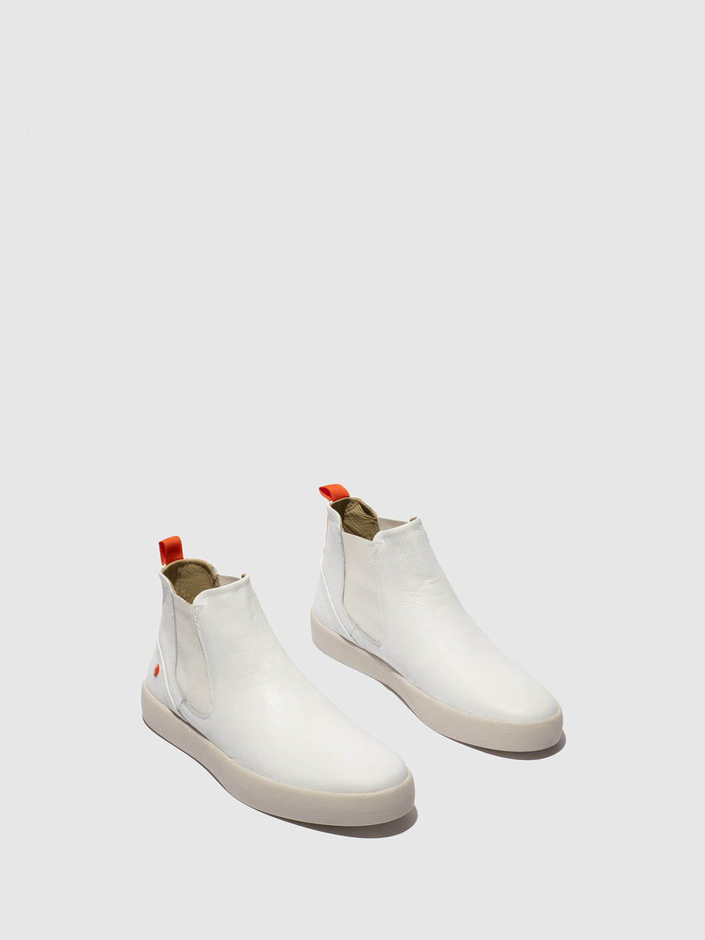 Chelsea Ankle Boots RYKE611SOF WHITE - Softinos