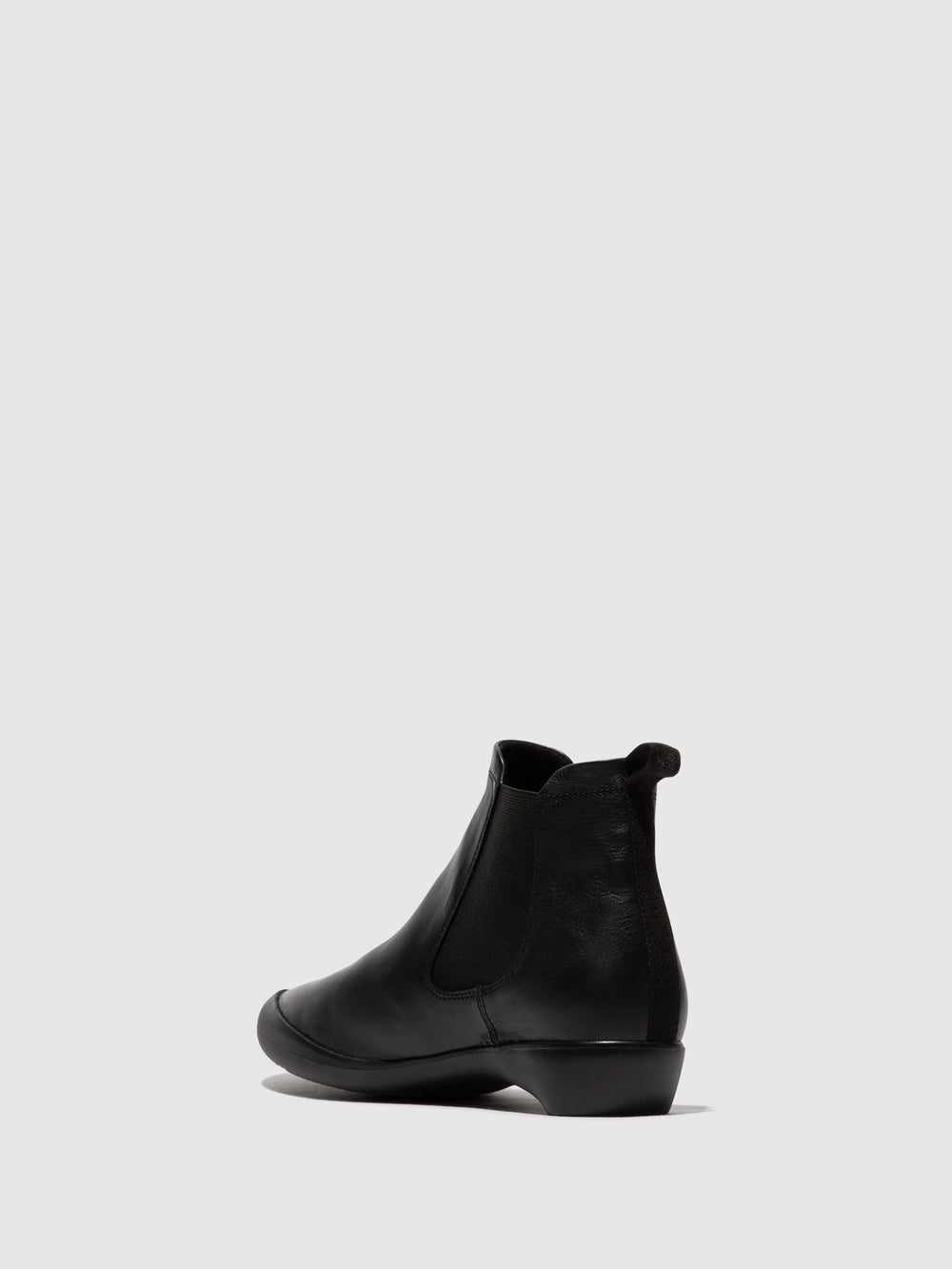 Chelsea Ankle Boots FARY630SOF BLACK W/BLACK ELASTIC