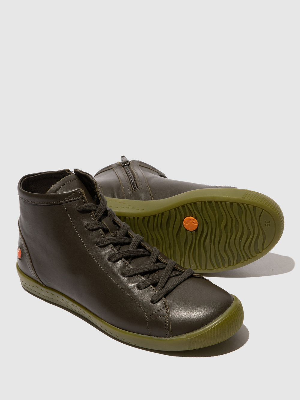 Lace-up Ankle Boots IBBI653SOF ARMY