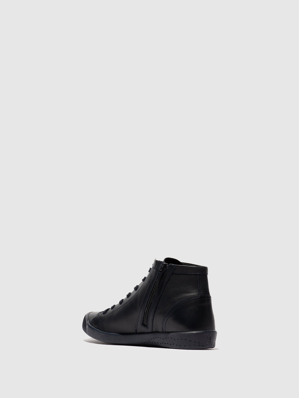 Lace-up Ankle Boots IBBI653SOF NAVY W/NAVY SOLE