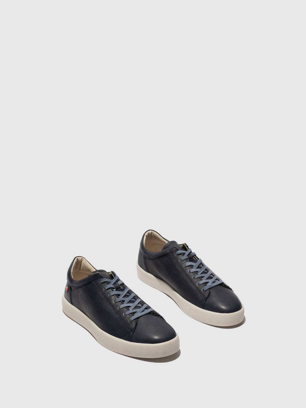 Lace-up Trainers RICK703SOF NAVY LEATHER - Softinos